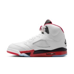 Air Jordan 5 Retro 'Infrared 23' - Détails Infrarouge sur Noir