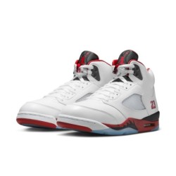 Air Jordan 5 Retro 'Infrared 23' - Détails Infrarouge sur Noir